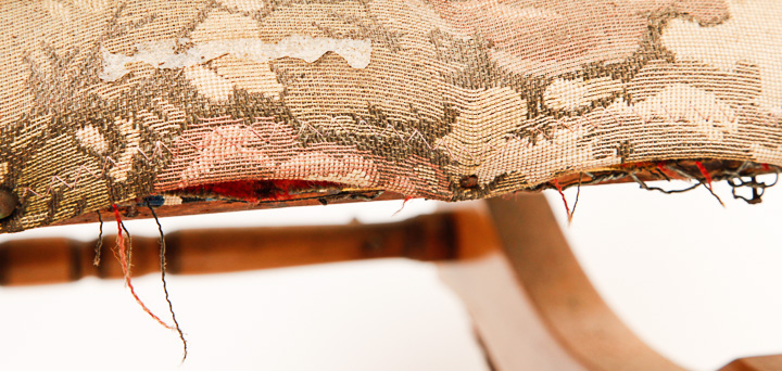 Antique Victorian Glider Rocking Chair