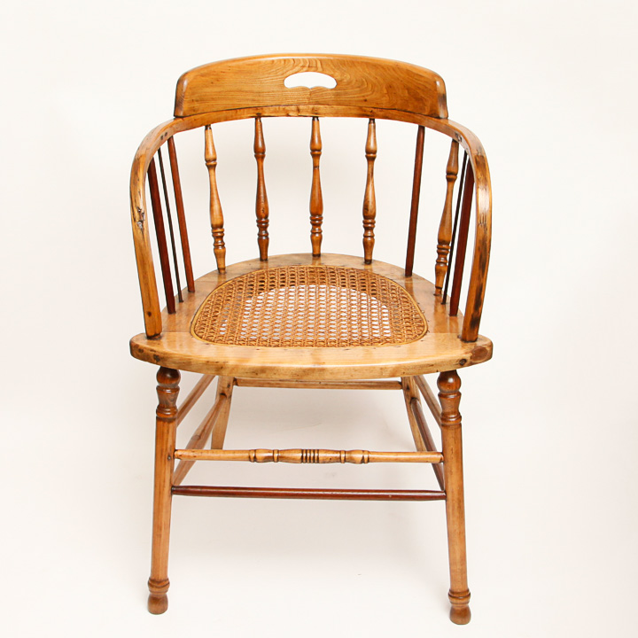 Vintage Barrel Back Windsor Armchair