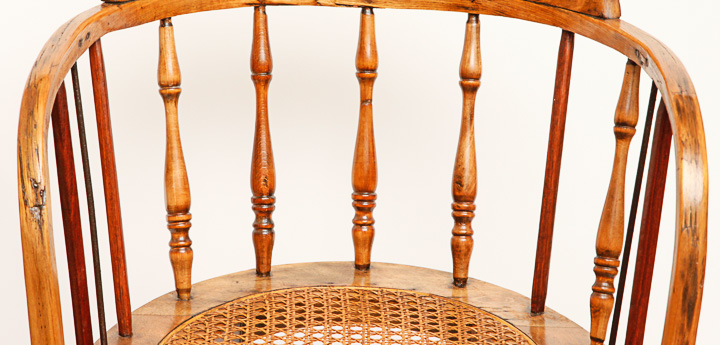 Vintage Barrel Back Windsor Armchair