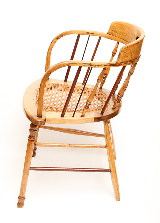 Vintage Barrel Back Windsor Armchair