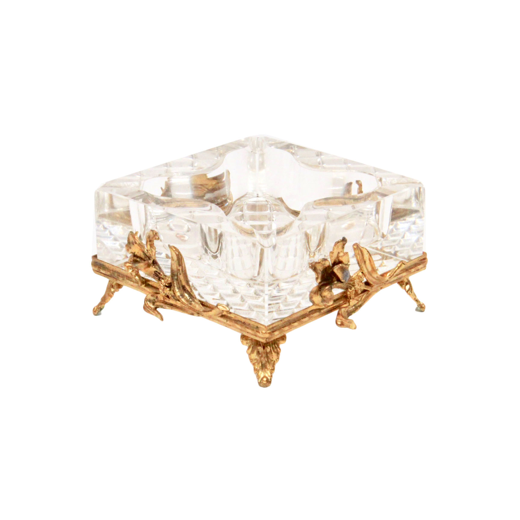 Hollywood Regency Style Ash Receiver