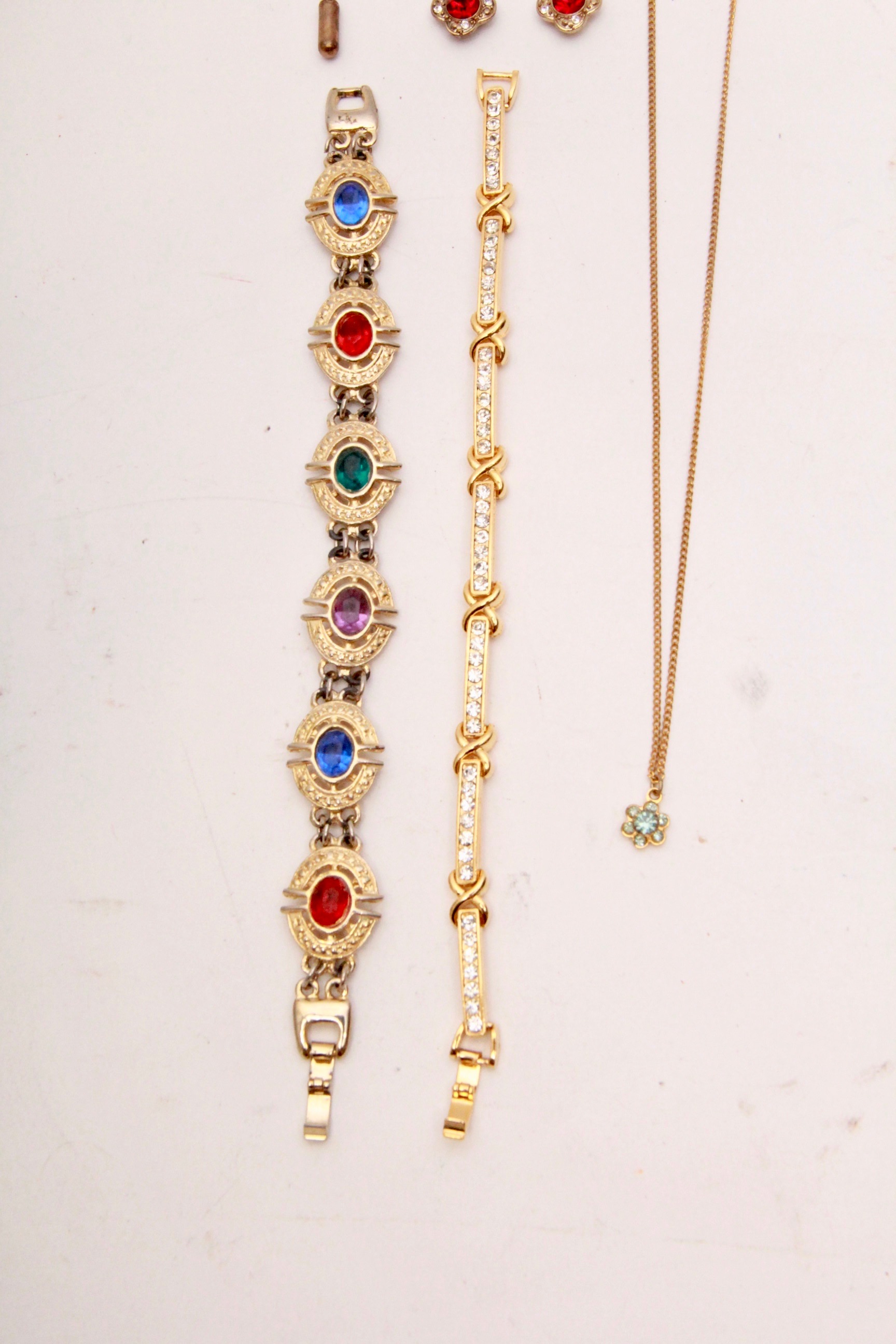 Colorful Vintage Costume Necklaces, Earrings, and More