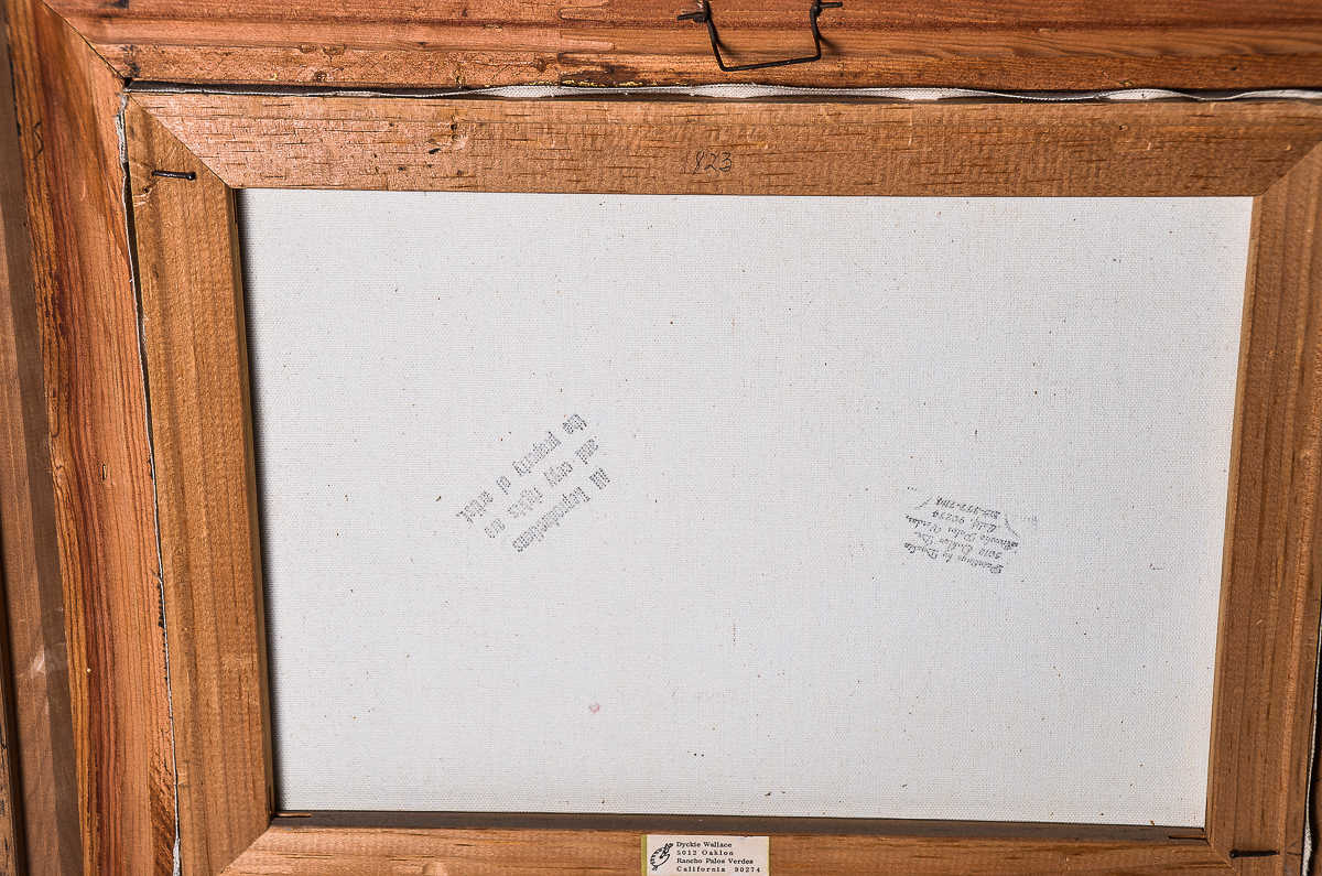 Dyckie Wallace Oil Painting on Canvas