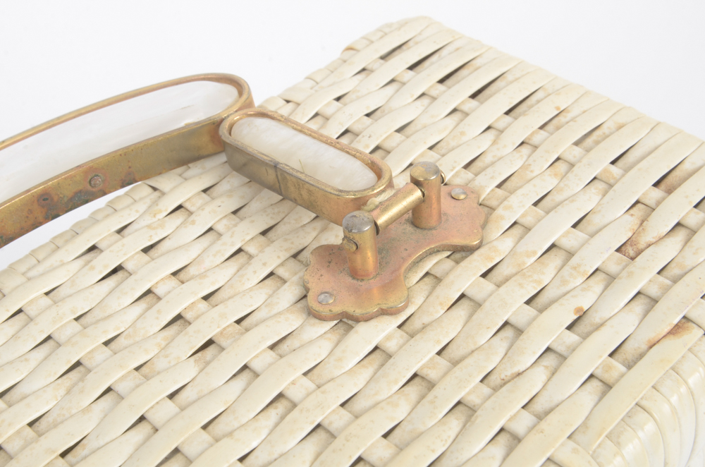 Vintage Wayne Taylor Basket Purse