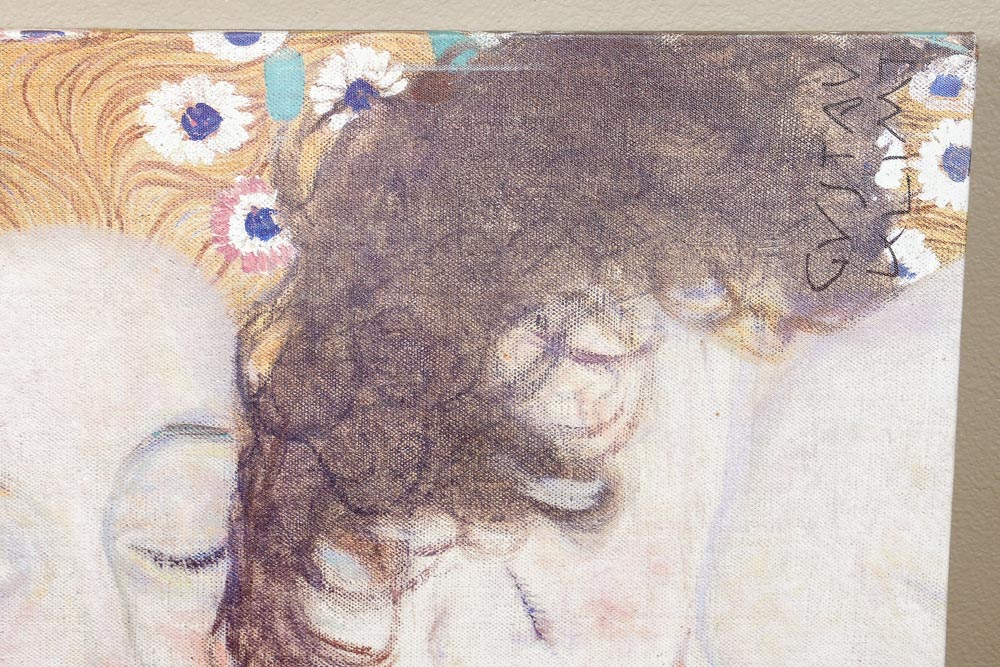Giclee Print on Canvas After Gustav Klimt