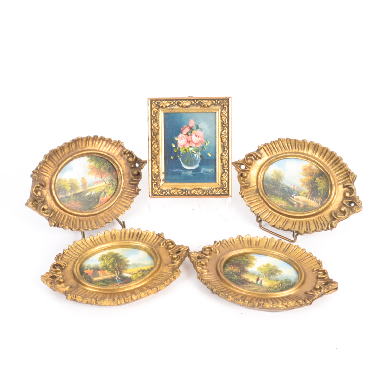 Miniature Oil Paintings of Landscapes