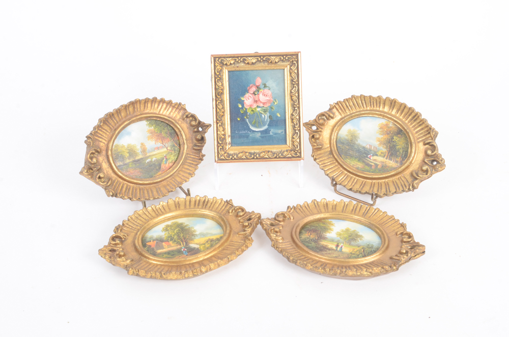 Miniature Oil Paintings of Landscapes