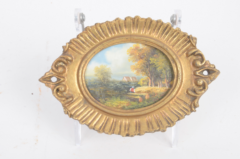 Miniature Oil Paintings of Landscapes