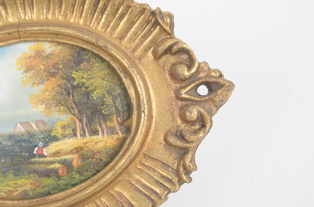 Miniature Oil Paintings of Landscapes