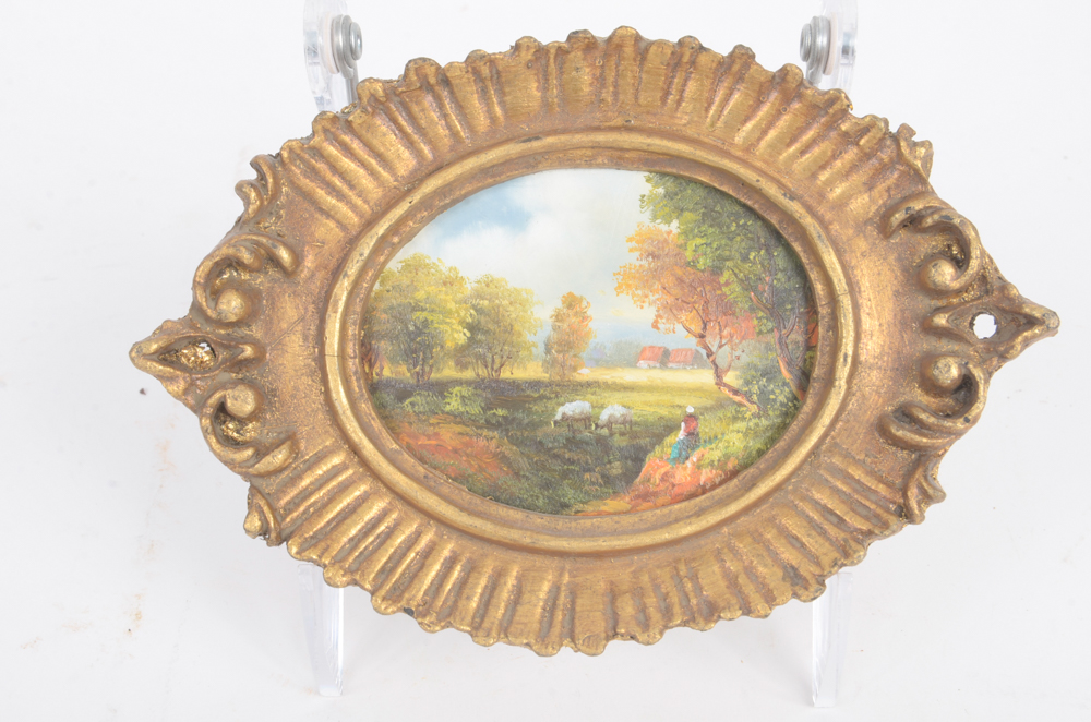 Miniature Oil Paintings of Landscapes