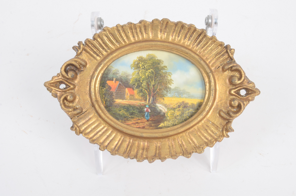 Miniature Oil Paintings of Landscapes