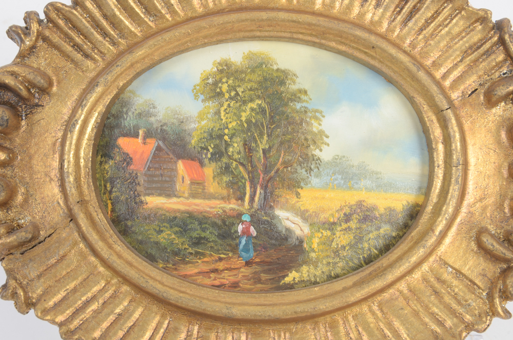 Miniature Oil Paintings of Landscapes