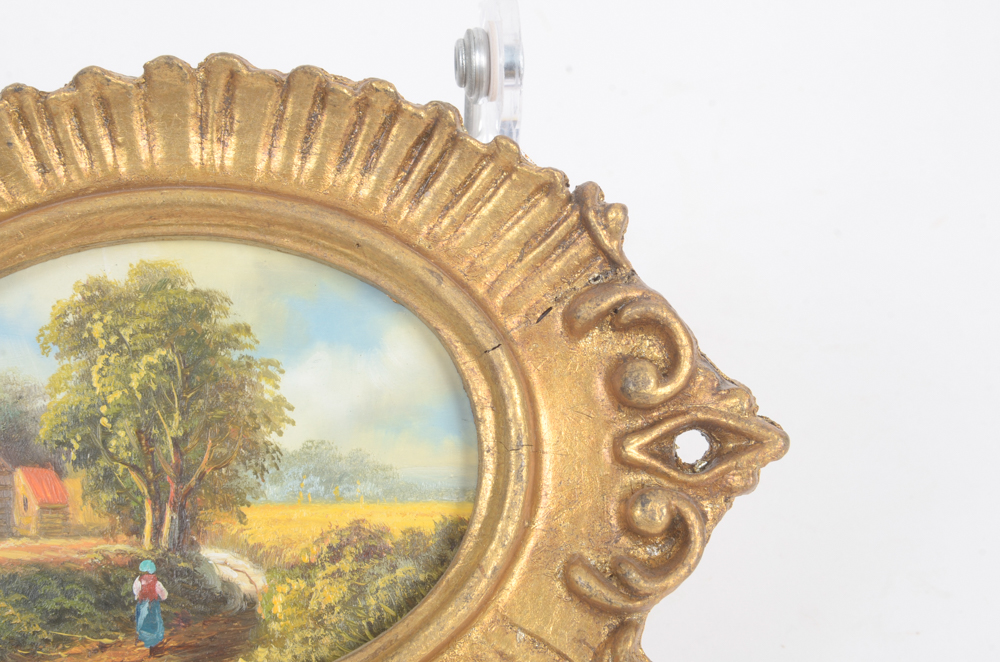 Miniature Oil Paintings of Landscapes