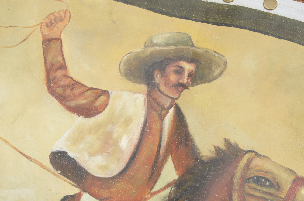 Oil Paintings on Canvas of Western Themed Scenes