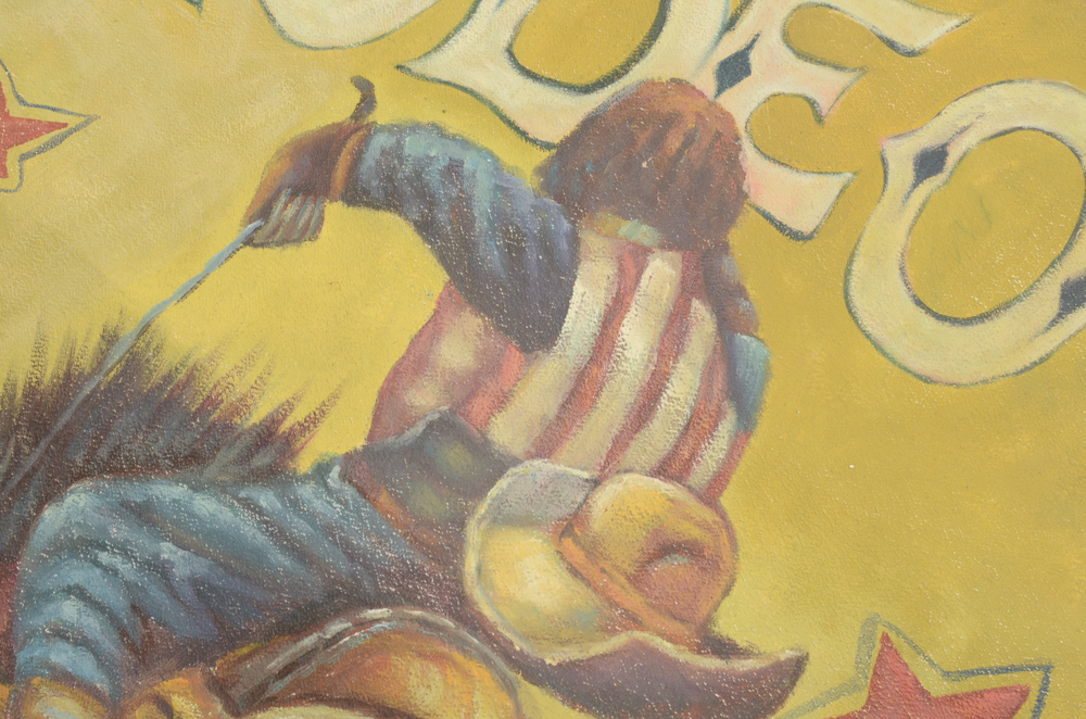 Oil Paintings on Canvas of Western Themed Scenes