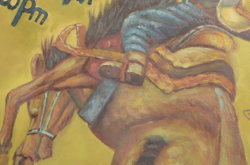 Oil Paintings on Canvas of Western Themed Scenes