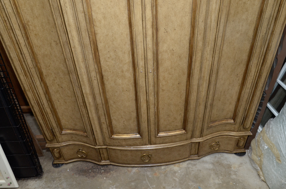 Contemporary Entertainment Armoire by Marge Carson