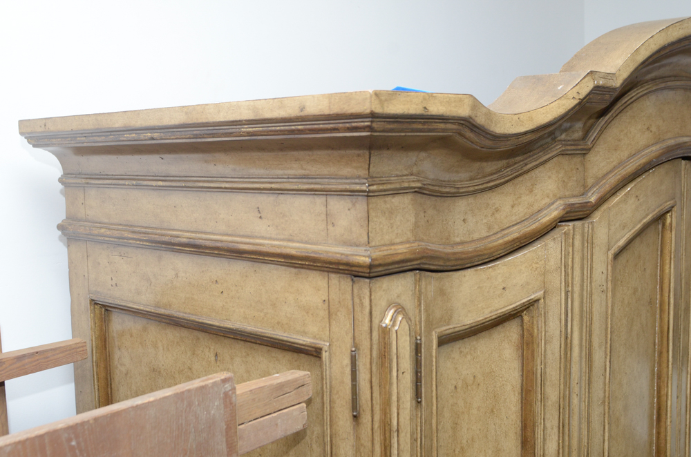 Contemporary Entertainment Armoire by Marge Carson