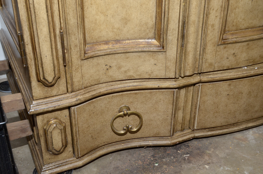 Contemporary Entertainment Armoire by Marge Carson