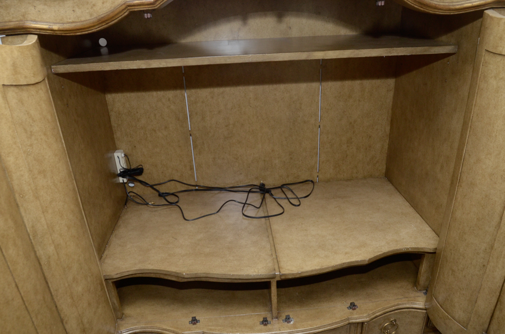 Contemporary Entertainment Armoire by Marge Carson