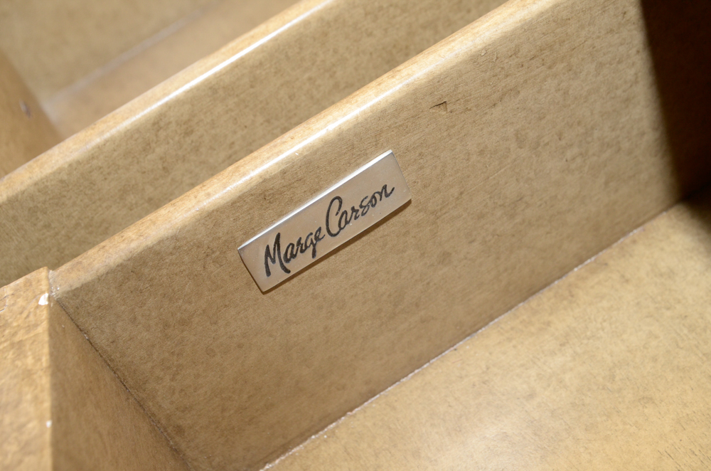 Contemporary Entertainment Armoire by Marge Carson