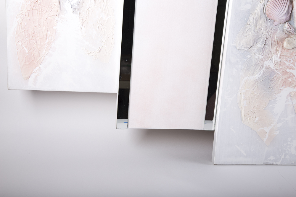 Russo Signed Mixed Media Sea Motif Artwork