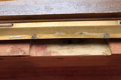 Art Deco Lane Waterfall Cedar Chest With Windsor Clock