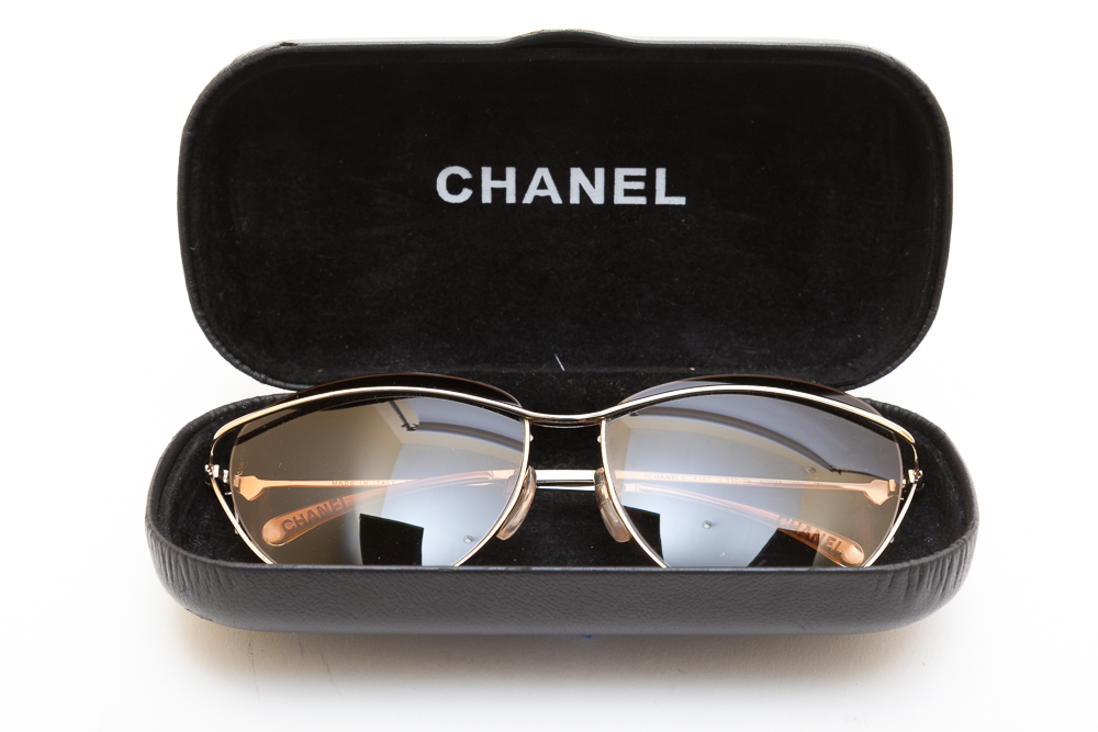 Chanel Sunglasses With Case