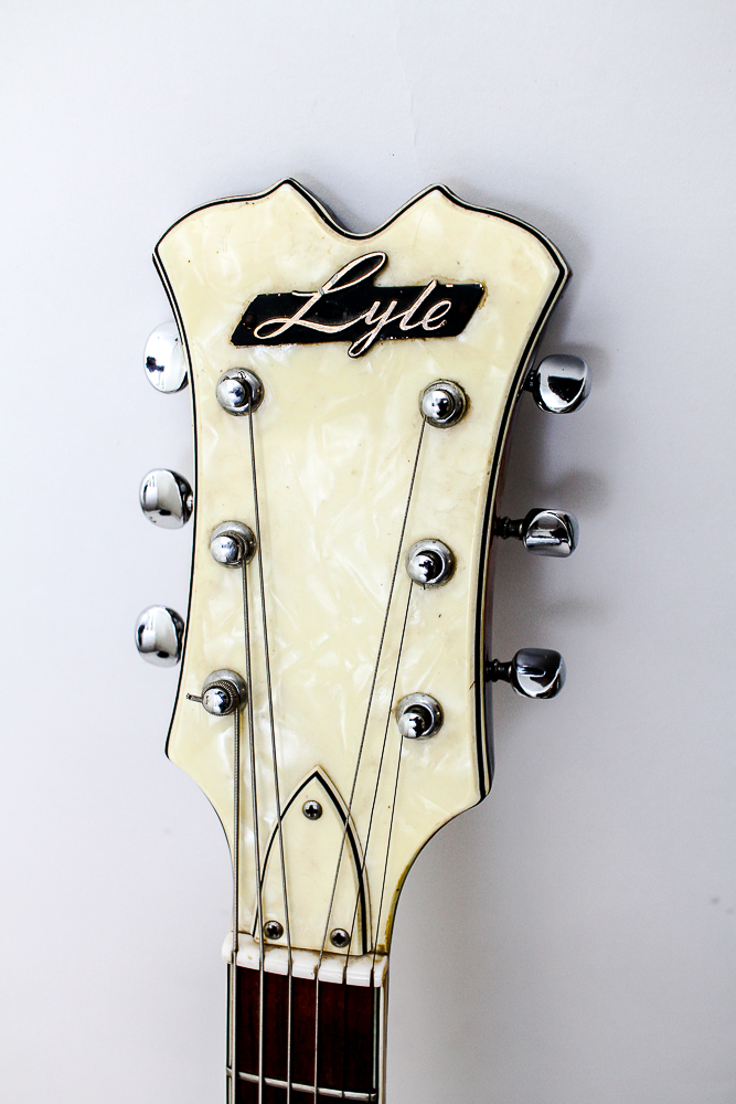 Lyle Hollow Body Sunburst Electric Guitar