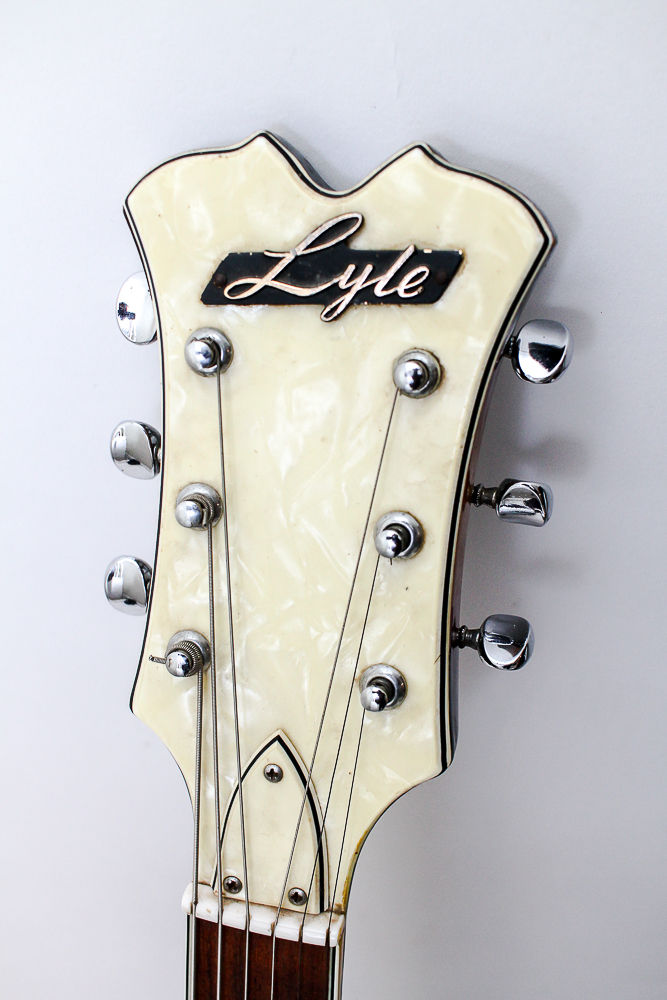 Lyle Hollow Body Sunburst Electric Guitar