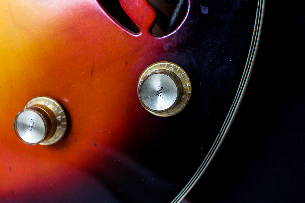 Lyle Hollow Body Sunburst Electric Guitar