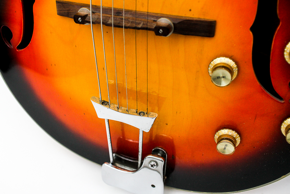 Lyle Hollow Body Sunburst Electric Guitar