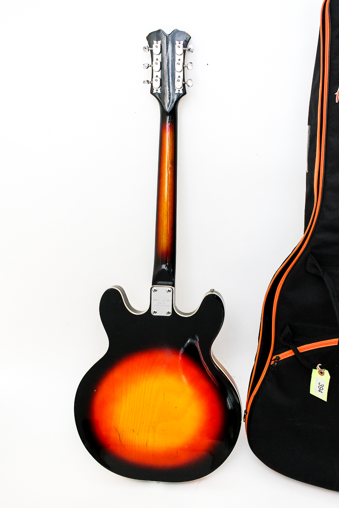 Lyle Hollow Body Sunburst Electric Guitar