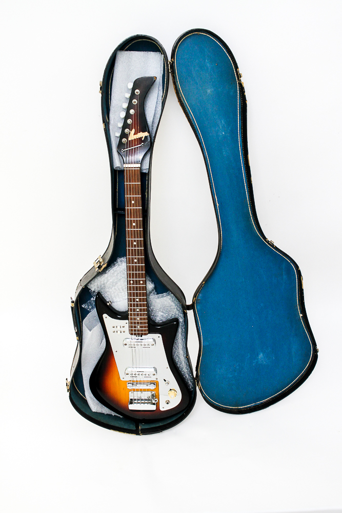 1960s Teisco Prestige Electric Guitar and Case