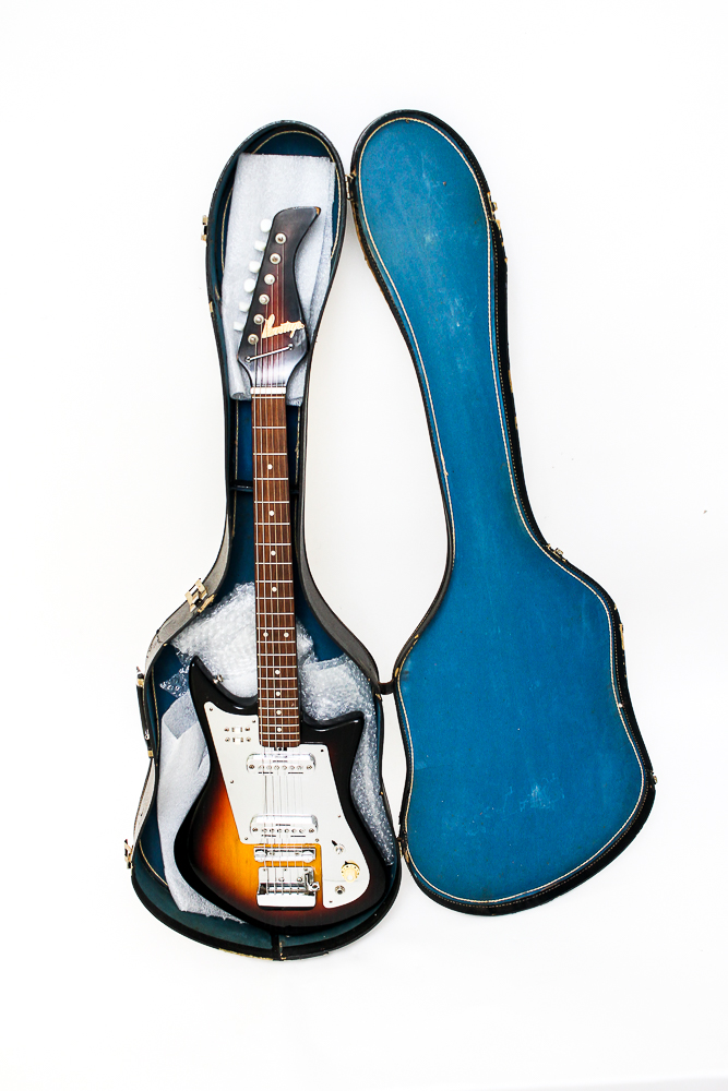 1960s Teisco Prestige Electric Guitar and Case