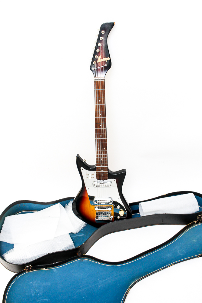 1960s Teisco Prestige Electric Guitar and Case