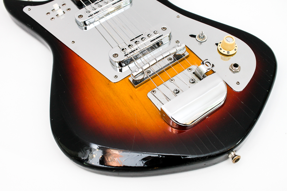 1960s Teisco Prestige Electric Guitar and Case