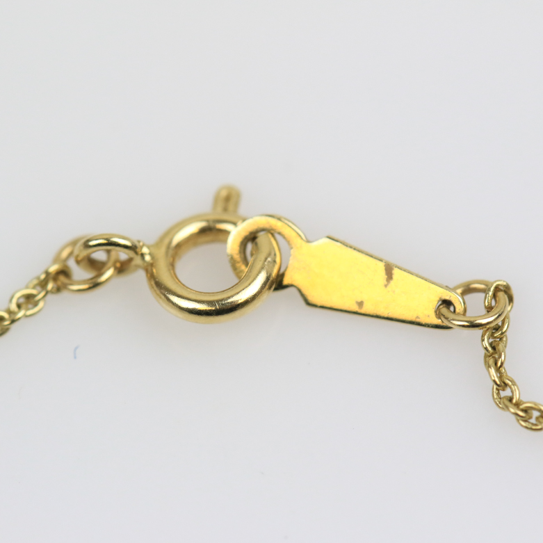 14K Yellow Gold, 2.55 CTW Pink Tourmaline, and Diamond Necklace