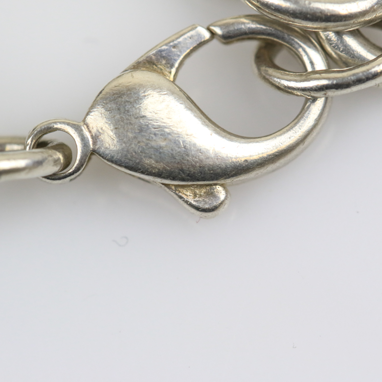 Tiffany & Co. Sterling Silver Heart Tag Bracelet