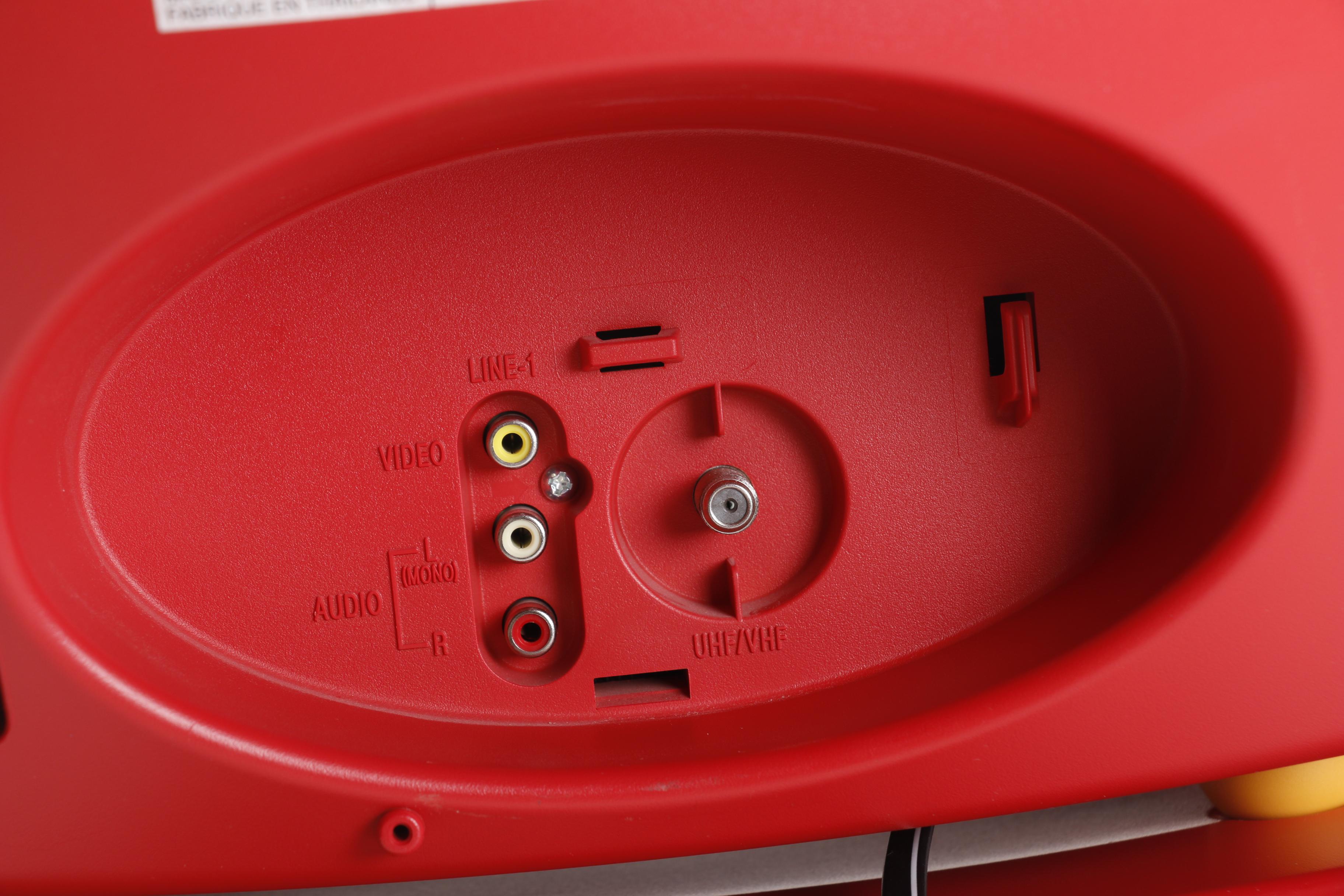 Disney Mickey Mouse Theme Television and Matching VHS/DVD Player