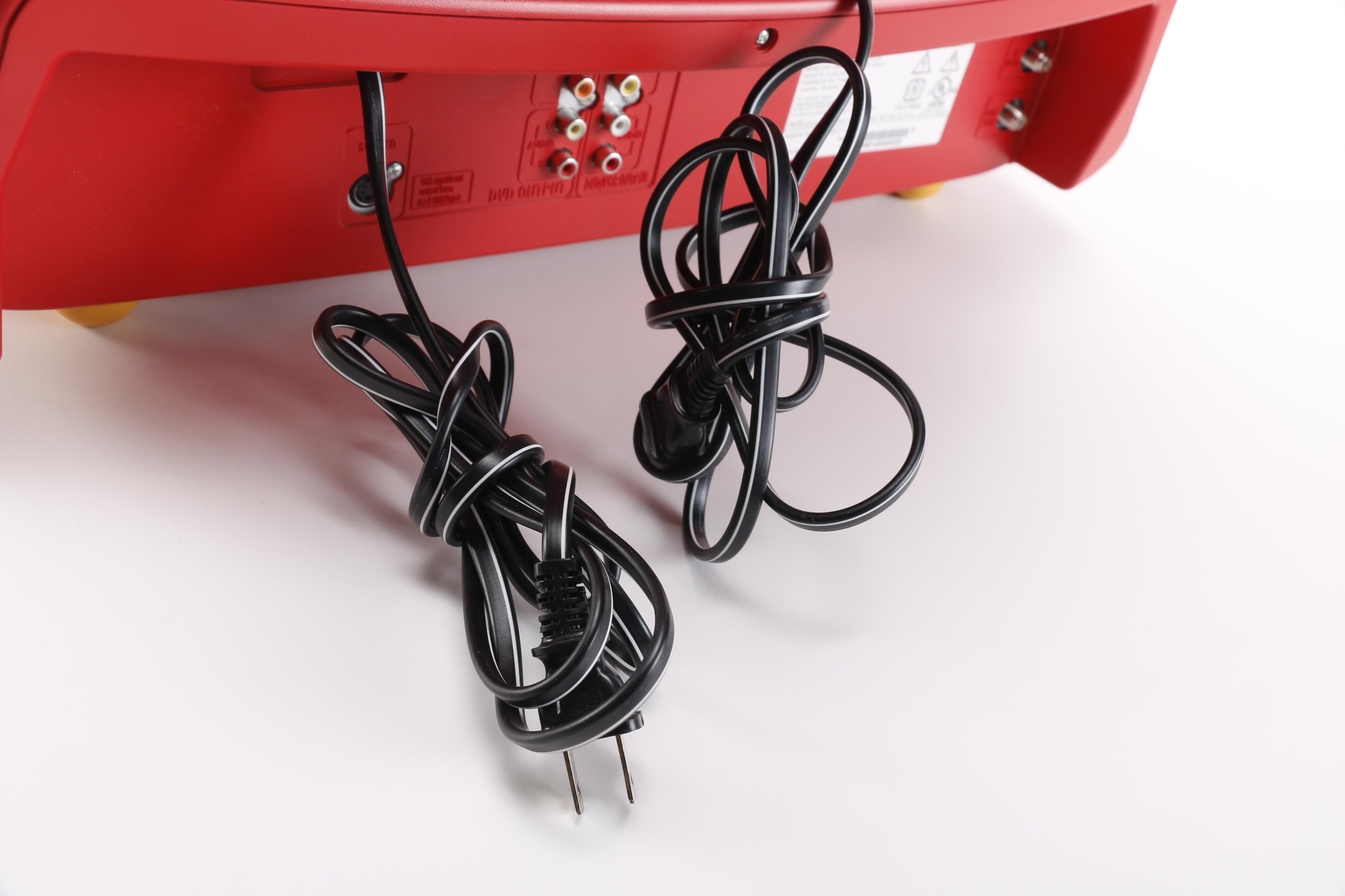 Disney Mickey Mouse Theme Television and Matching VHS/DVD Player