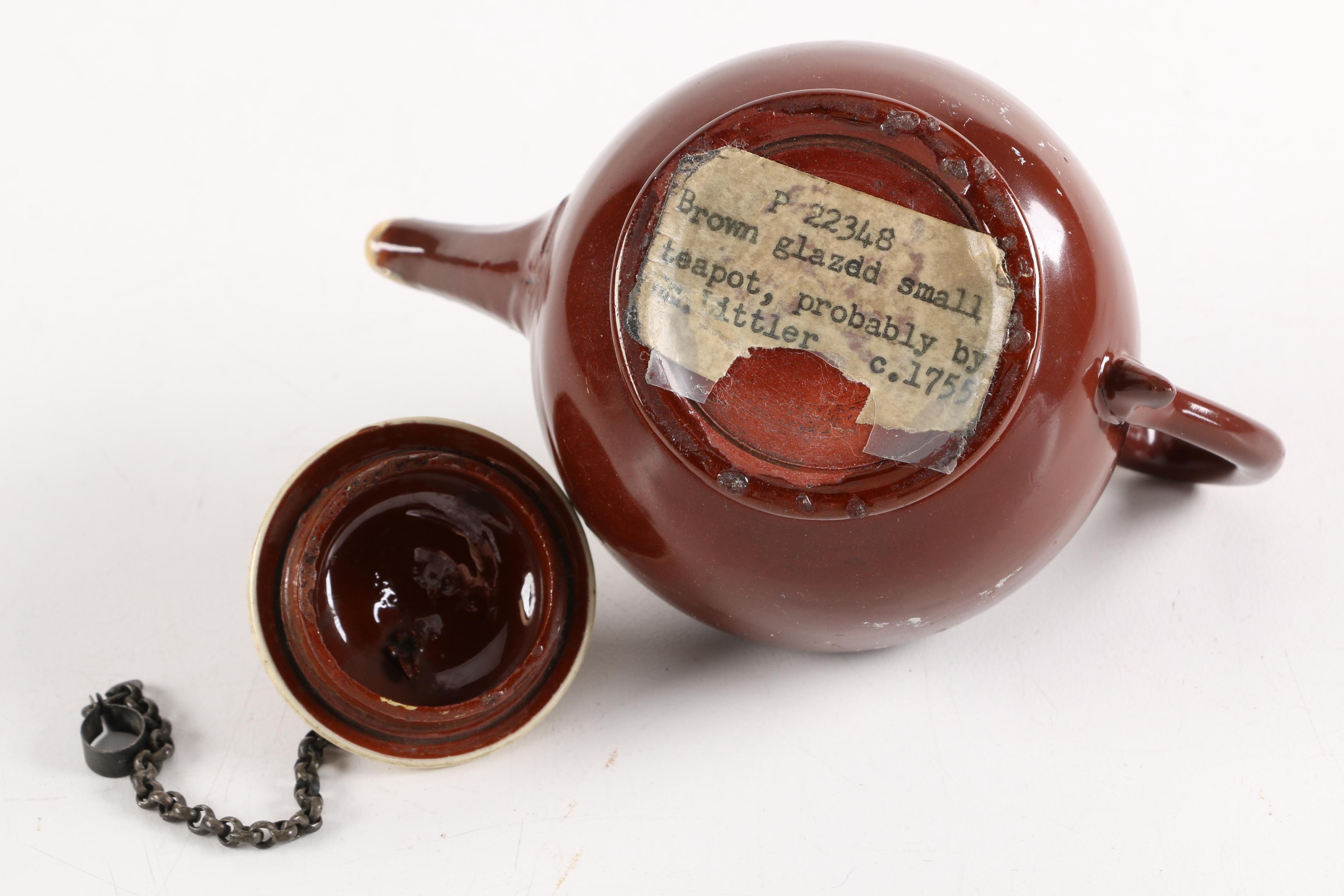 Vintage Brown Glazed Teapots