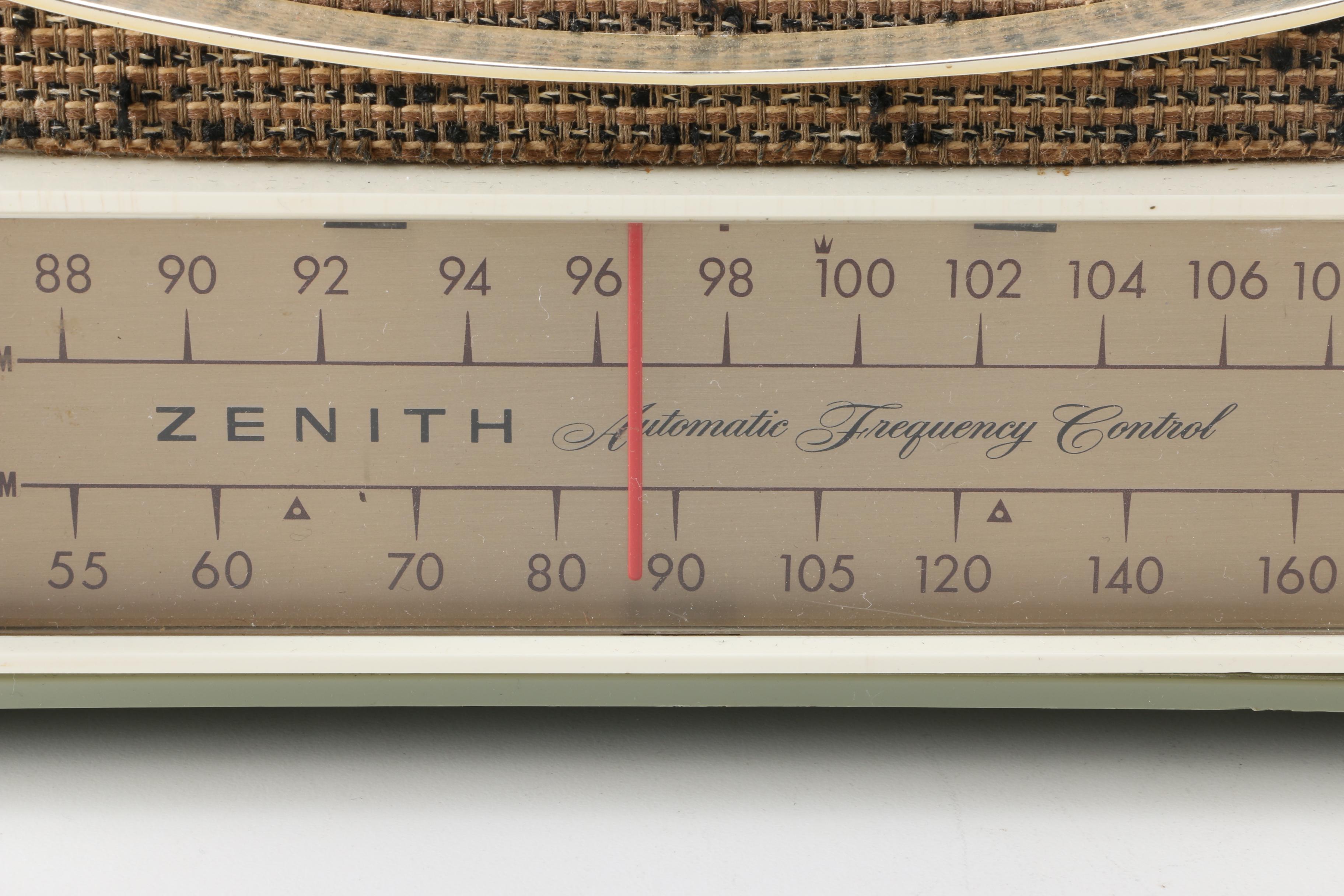 Mid-Century Zenith Radio