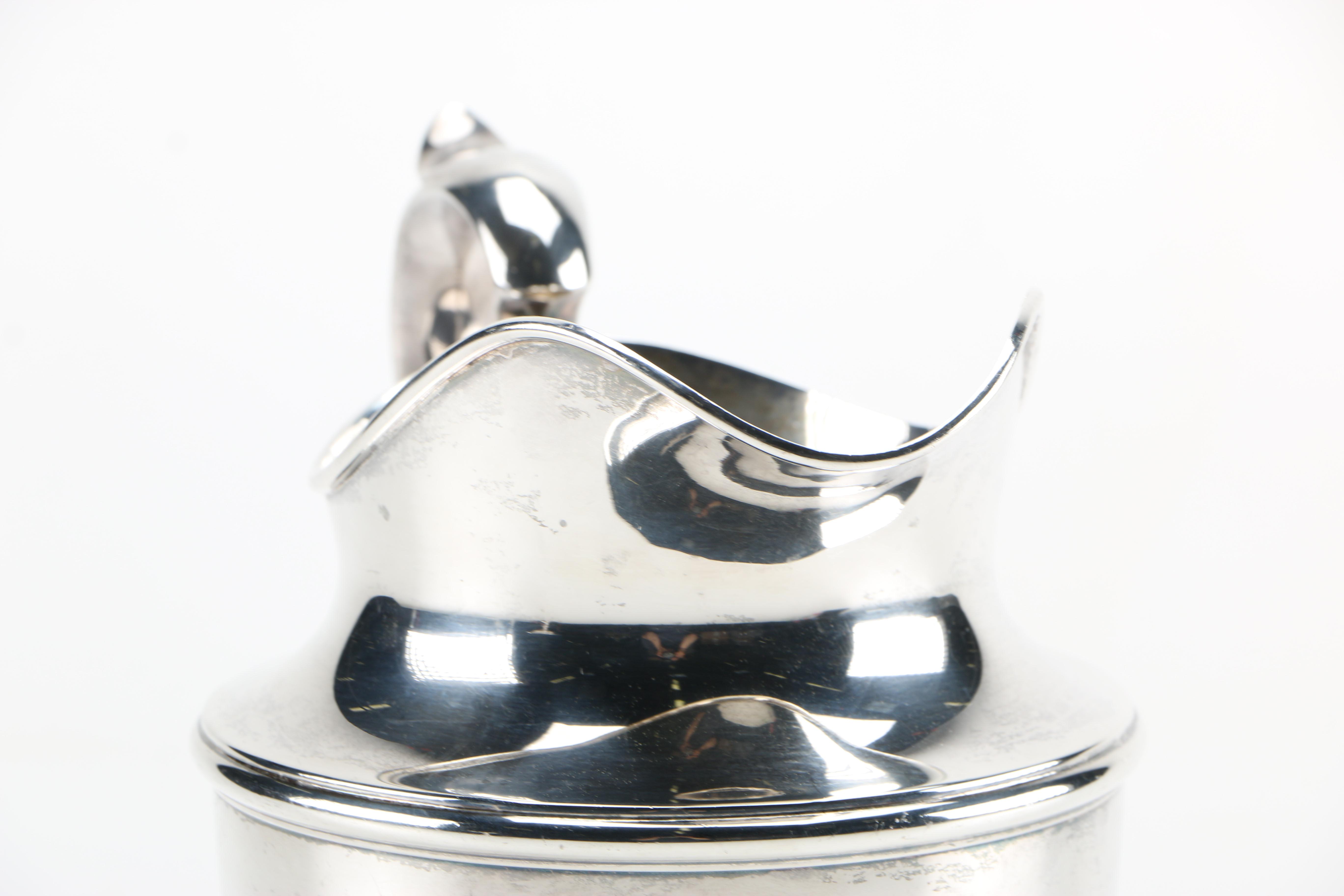 Quaker Silver Co. Weighted Sterling Compote and Gorham Sterling Pitcher