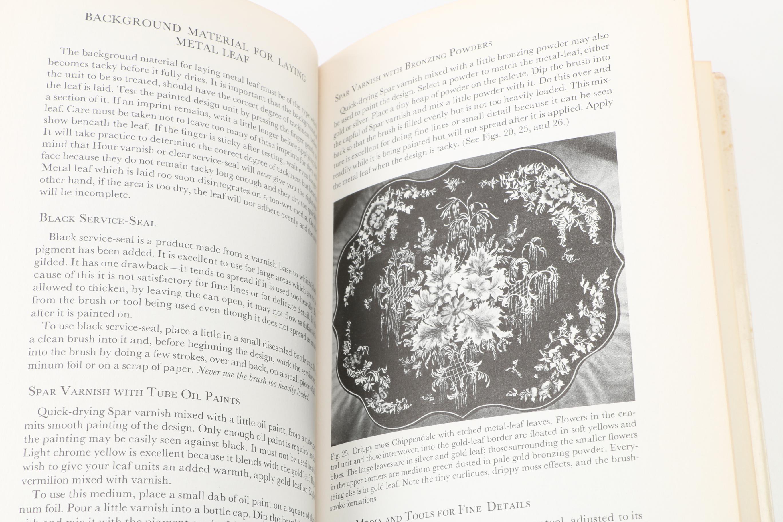 1954 "The Art of Tray Painting" by Maria D. Murray