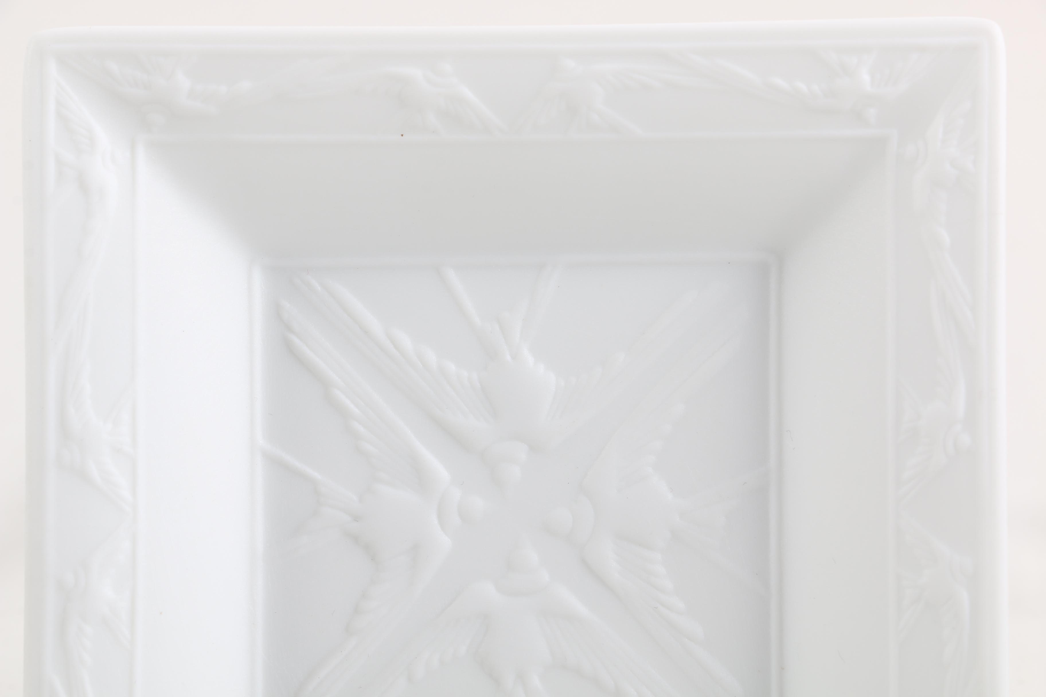 Lalique by Haviland Limoges "Hirondelles" Porcelain Dish