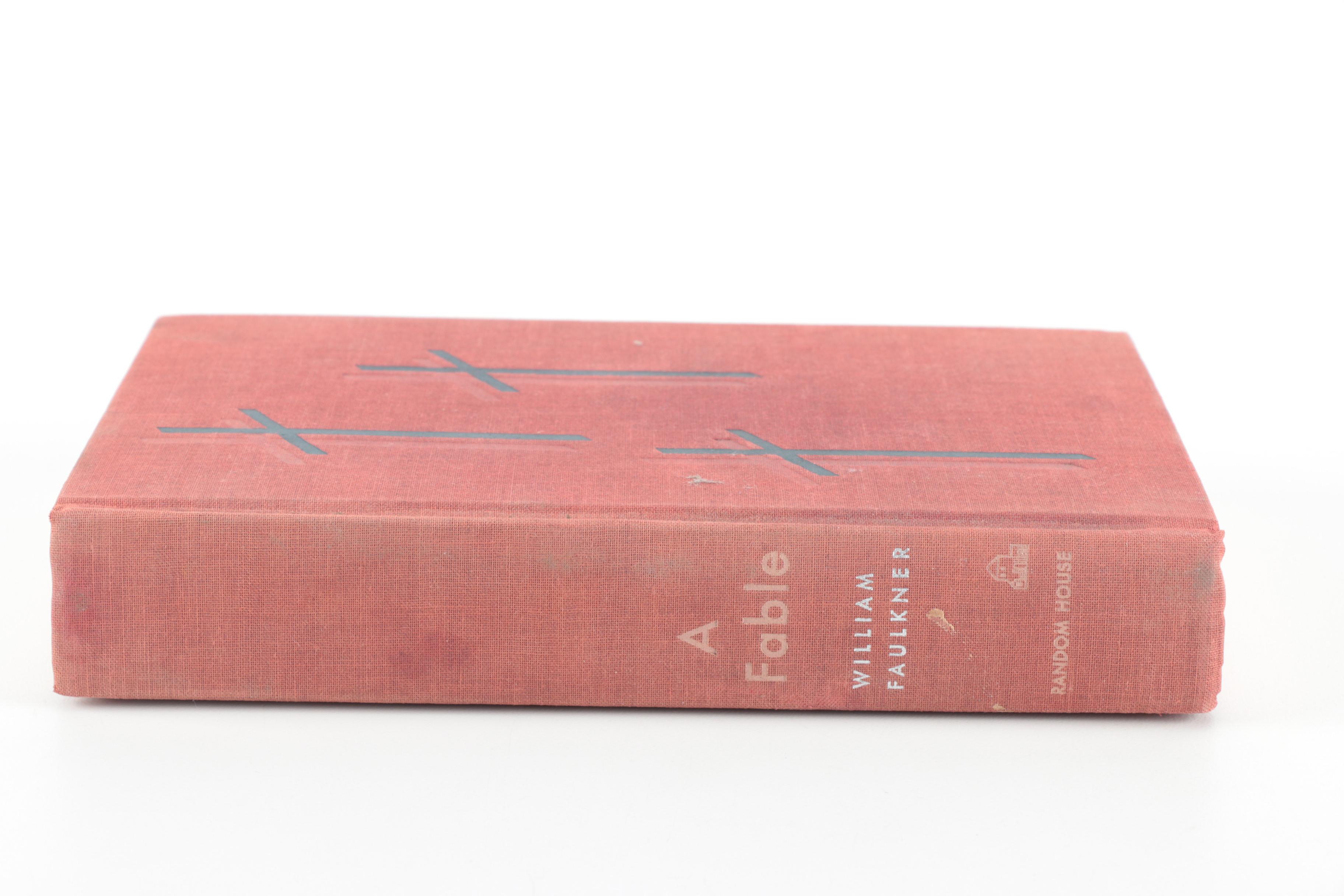 1954 Second Printing of "A Fable" by William Faulkner
