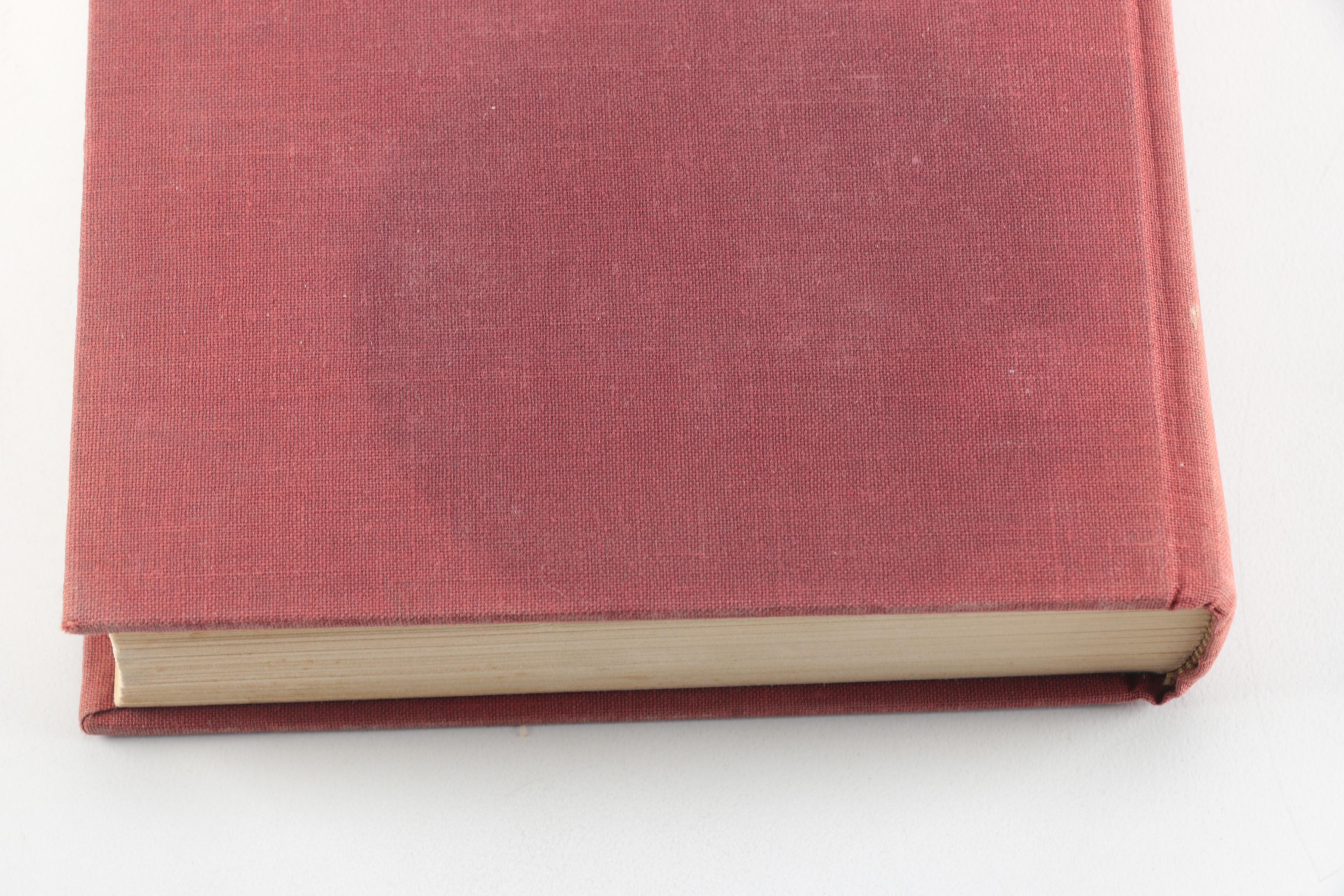 1954 Second Printing of "A Fable" by William Faulkner