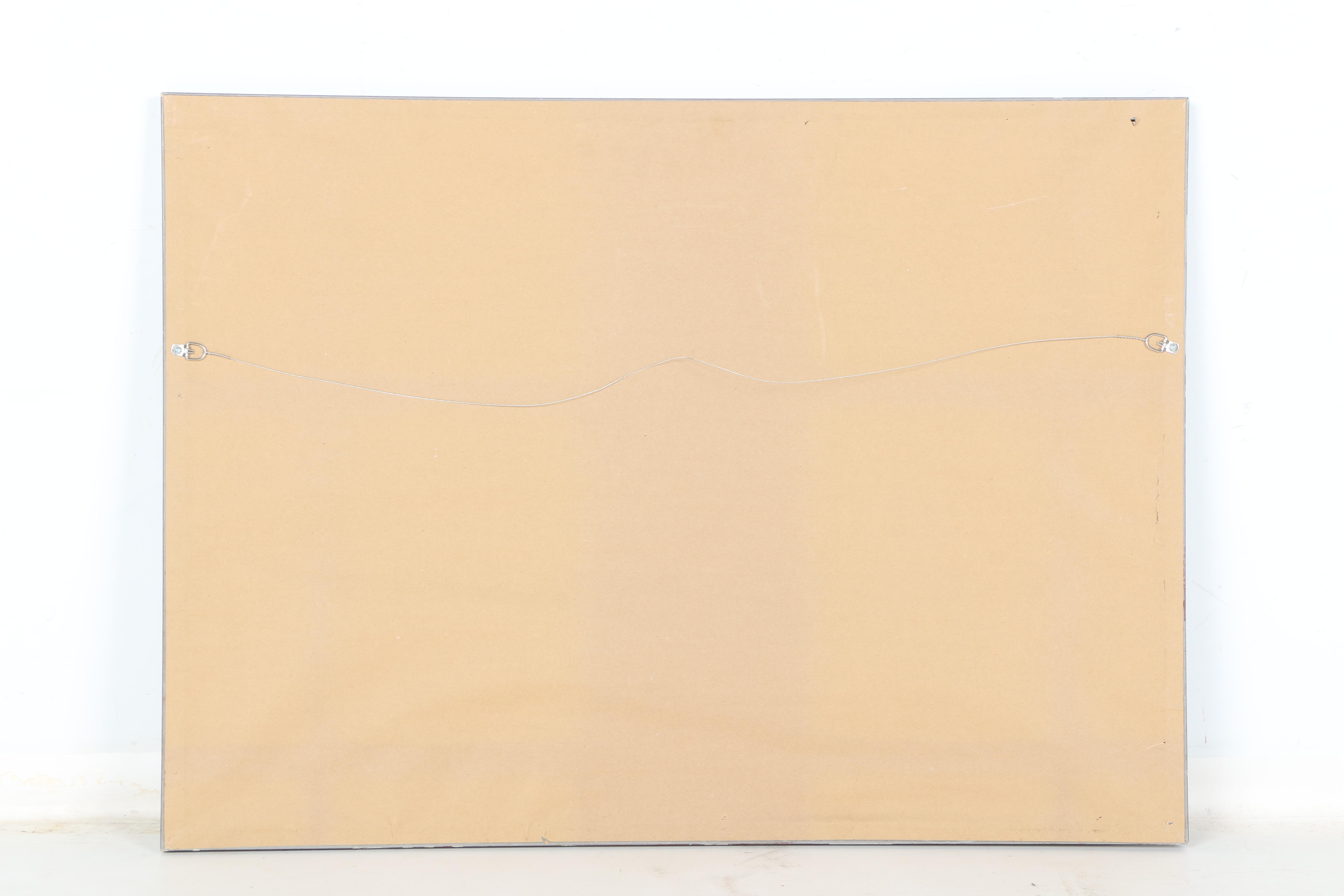 Framed Map "Plan of Paris and Its Fortifications"