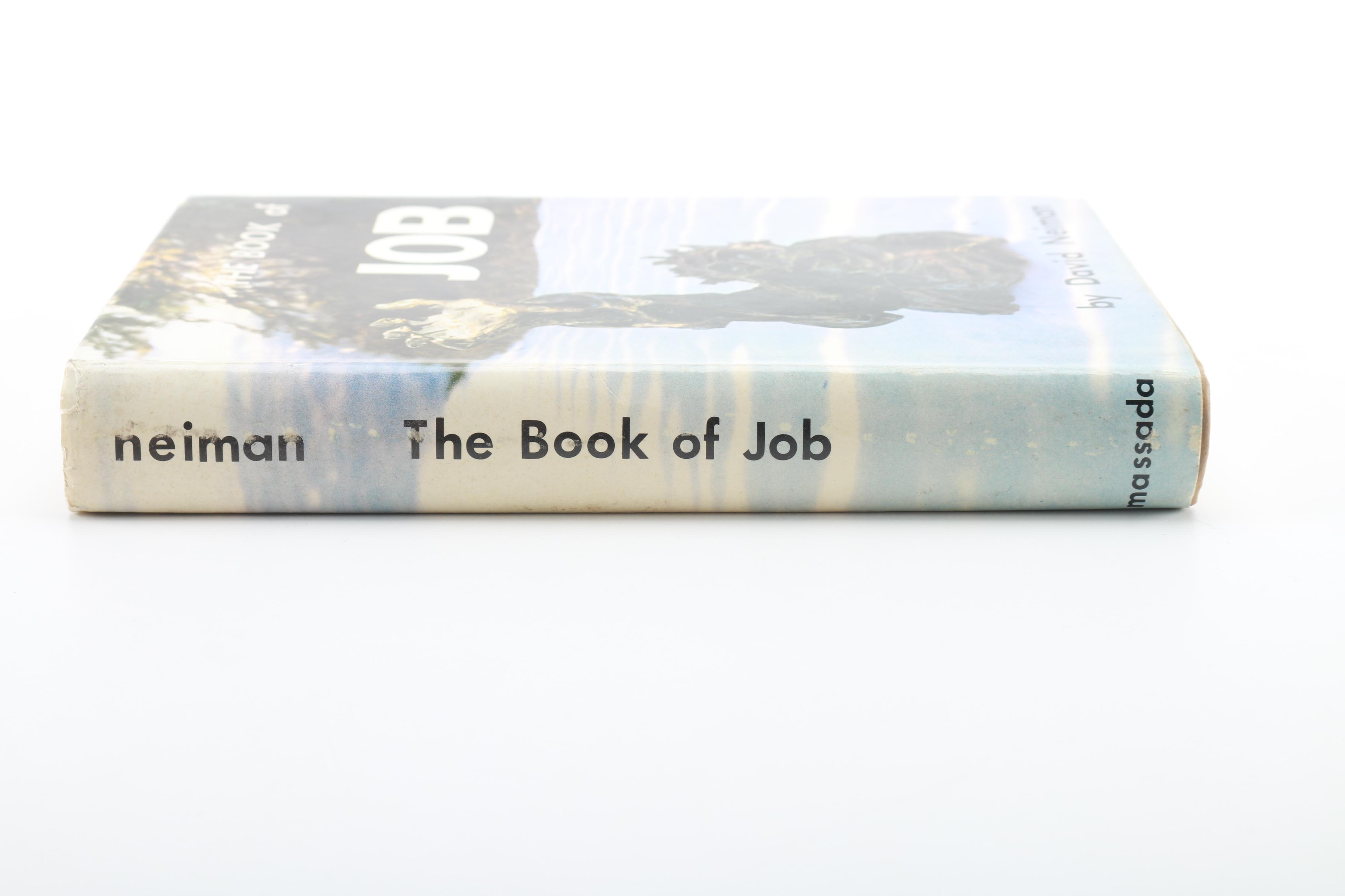 1972 Signed David Neiman "The Book of Job"